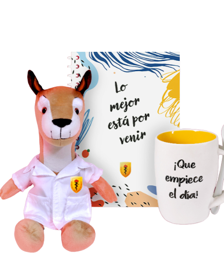 Pack Tano + cuaderno + taza